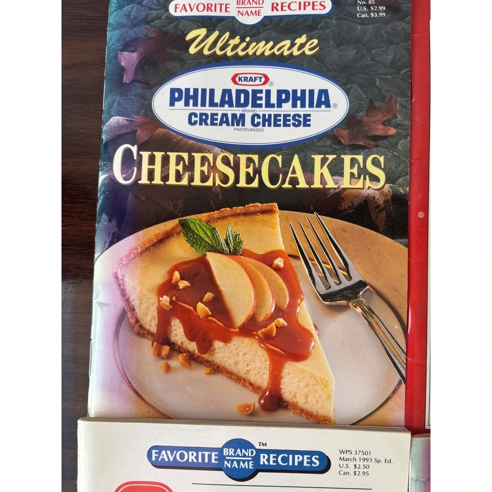 Vintage Favorite Brand Name Recipes 4 Booklet‎ Lot Philadelphia Borden Kikkoman